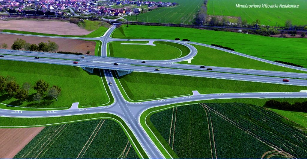 ŘSD ČR Správa Zlín významně urychluje výstavbu dálnice D55 na území Zlínského kraje