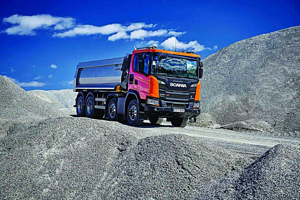 Stavební vozidla Scania XT za výhodných podmínek