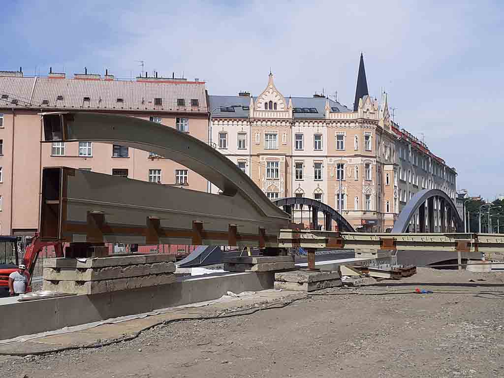 V Olomouci odstartovaly práce na zbývající části mostu