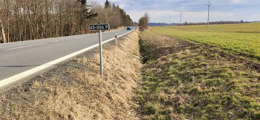 Nad Šternberkem probíhá oprava propustků silnice I/45