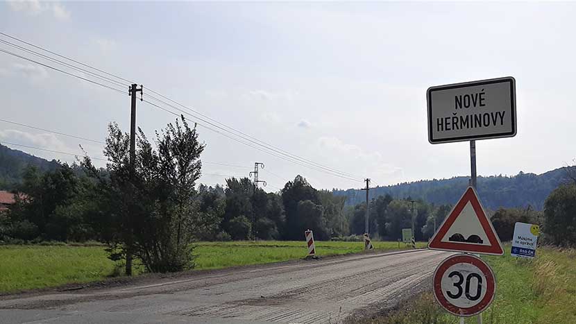 Od pondělí zahajujeme opravu silnice mezi Bruntálem a Krnovem