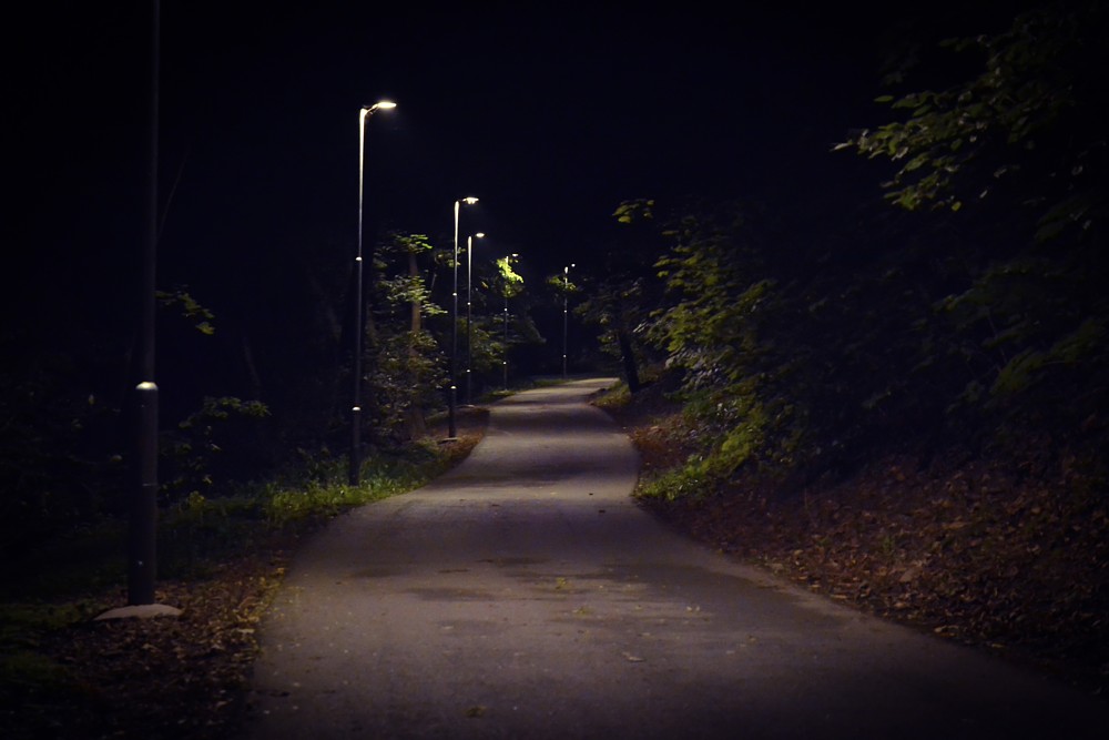 Cyklostezky v Brně osvětluje skoro tisíc svítidel veřejného osvětlení. Místy se testuje využití fotobuněk