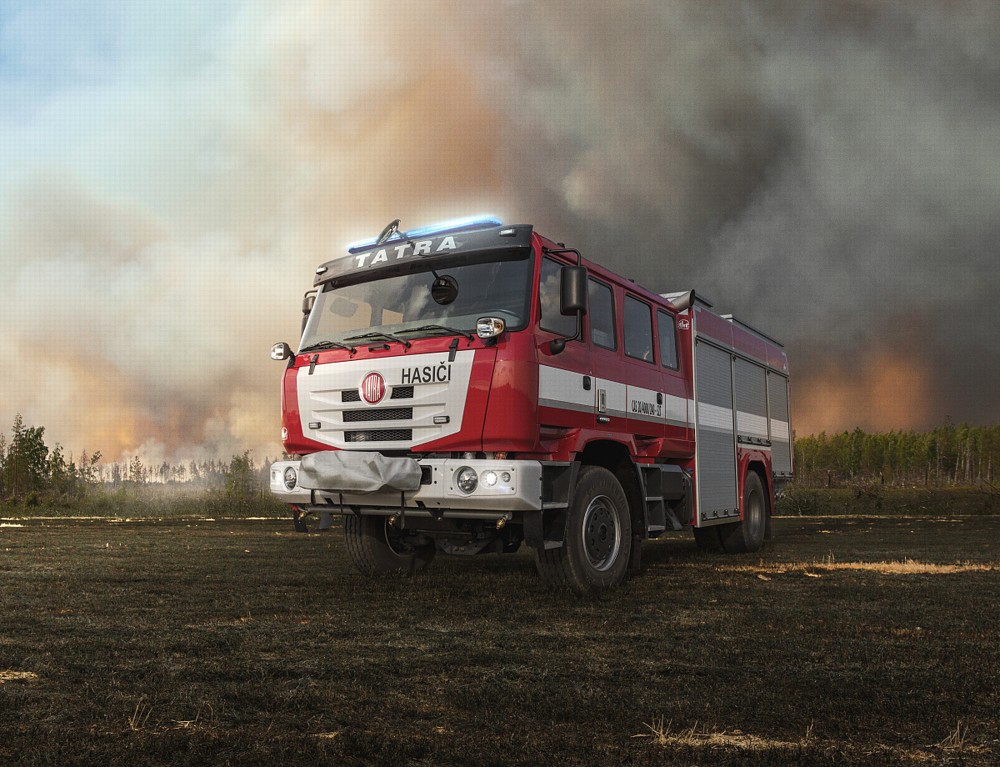Tatra Trucks dodá českým hasičům až sto nových vozů Tatra Terra