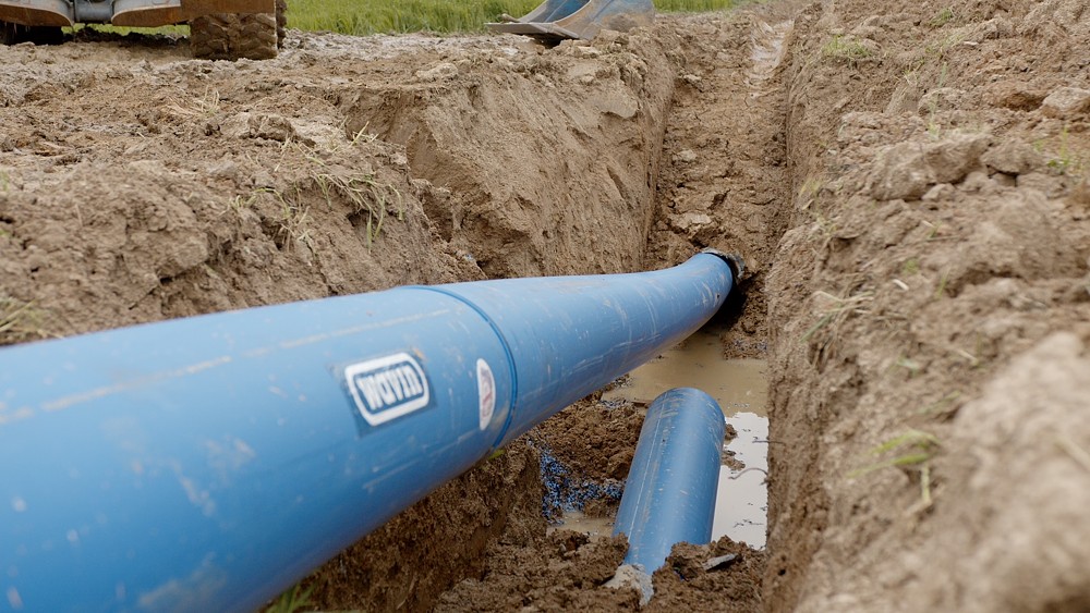 Kvalitní pitná voda pro obyvatele Bystřicka díky novému přivaděči s potrubím Wavin TS